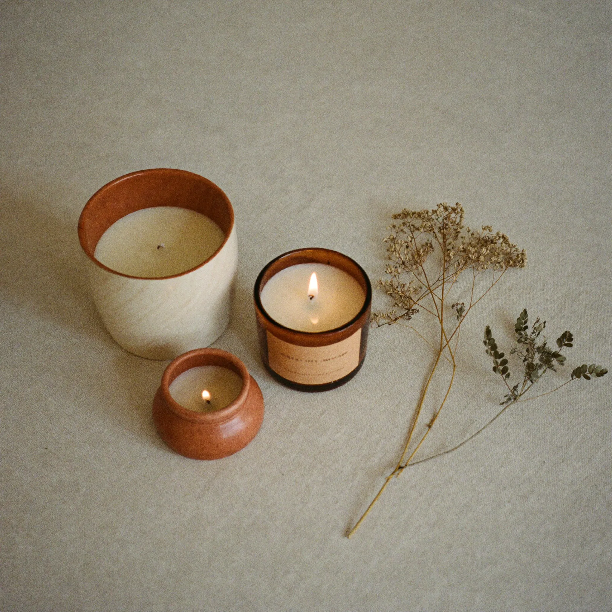 No. 11 Amber & Moss Soy Candle — P.F. Candle Co.