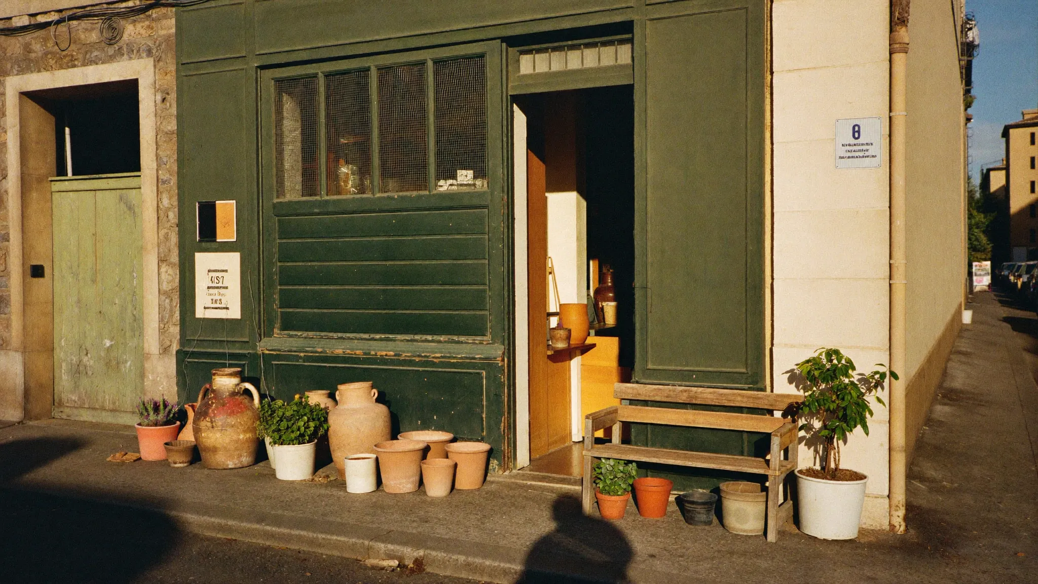 The Shop With the Green Door